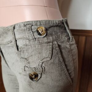 Dolce & Gabbana Y2K Corduroy Capri Trousers Size 42